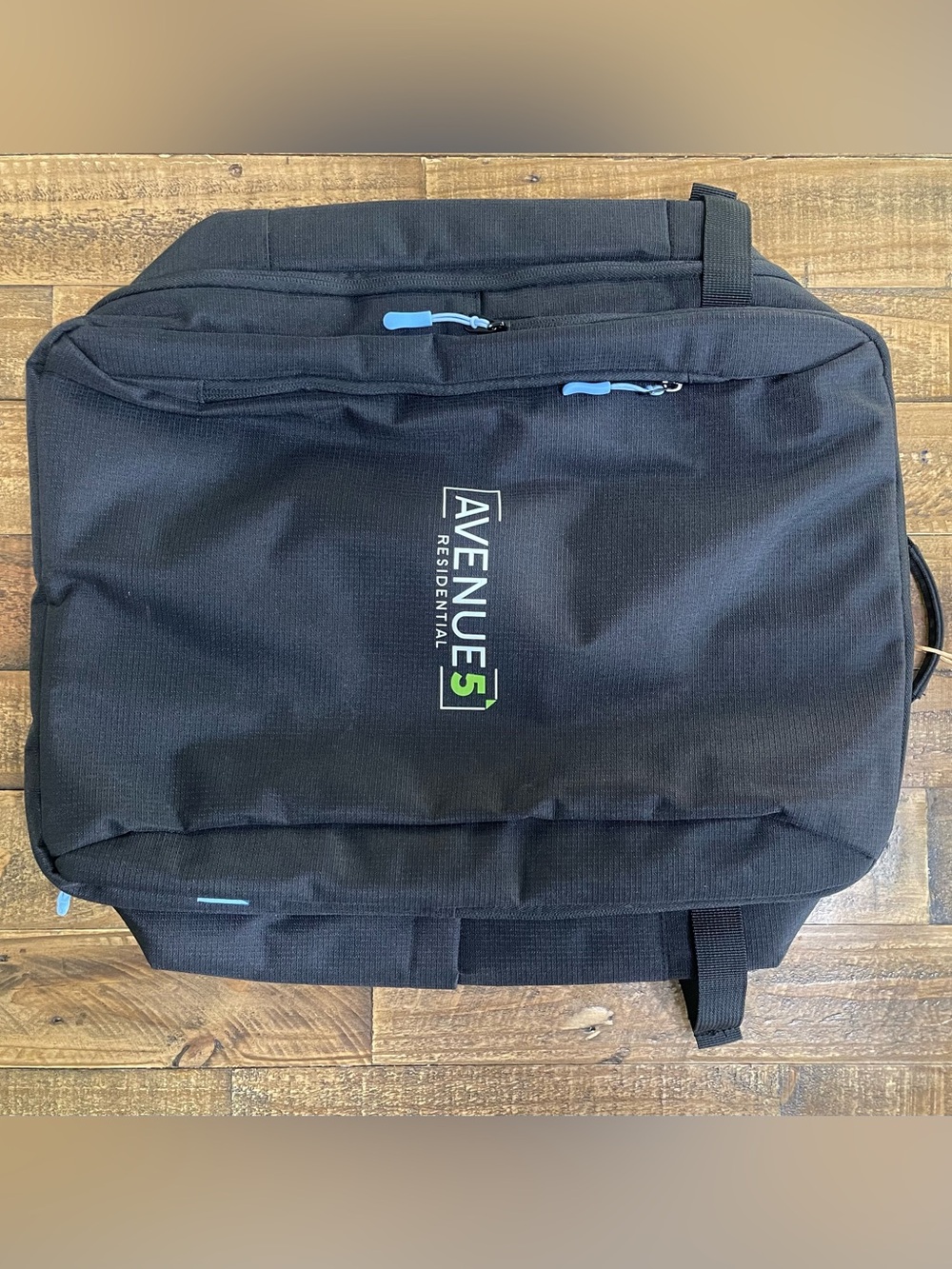 Black Travel Duffle Bag Laptop Business Bag 18x17